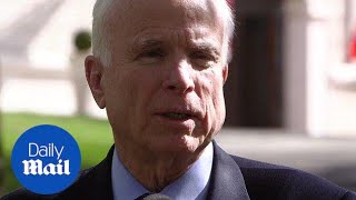 Senator McCain says further airstrikes in Syria are needed - Daily Mail