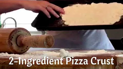 Easy 2-Ingredient Pizza Dough
