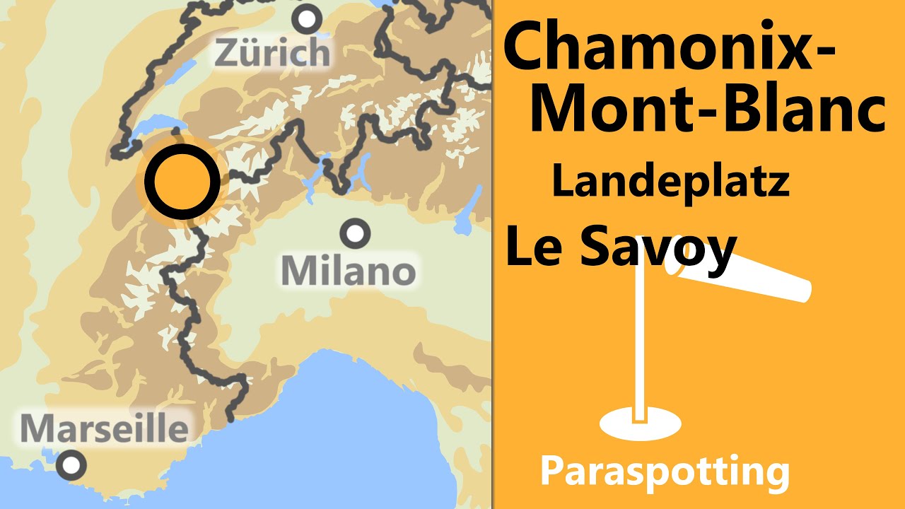 Landeplatz Le Savoy Chamonix-Mont-Blanc Haute-Savoie Frankreich | Paraspotting
