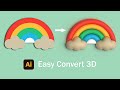Adobe Illustrator: Turn Your 2D Design into 3D in Illustrator