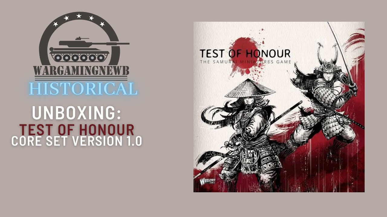 Unboxing Test of Honour Core Set (Version 1.0) [Unboxing]