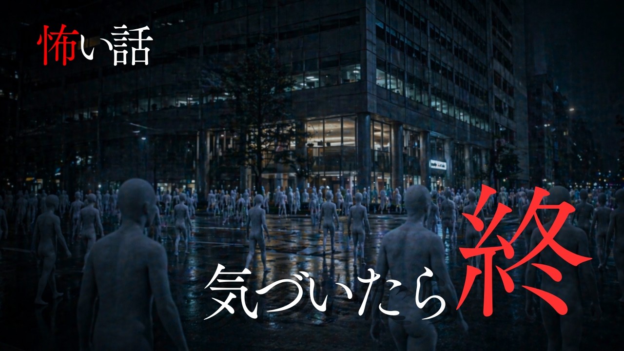 【怪談朗読】気づかせるな…　身の毛もよだつ怖い話　千年怪談【語り手】sheep【奇々怪々】【怖い話】【朗読】【ホラー】【心霊】【オカルト】【都市伝説】【作業用】【睡眠用】