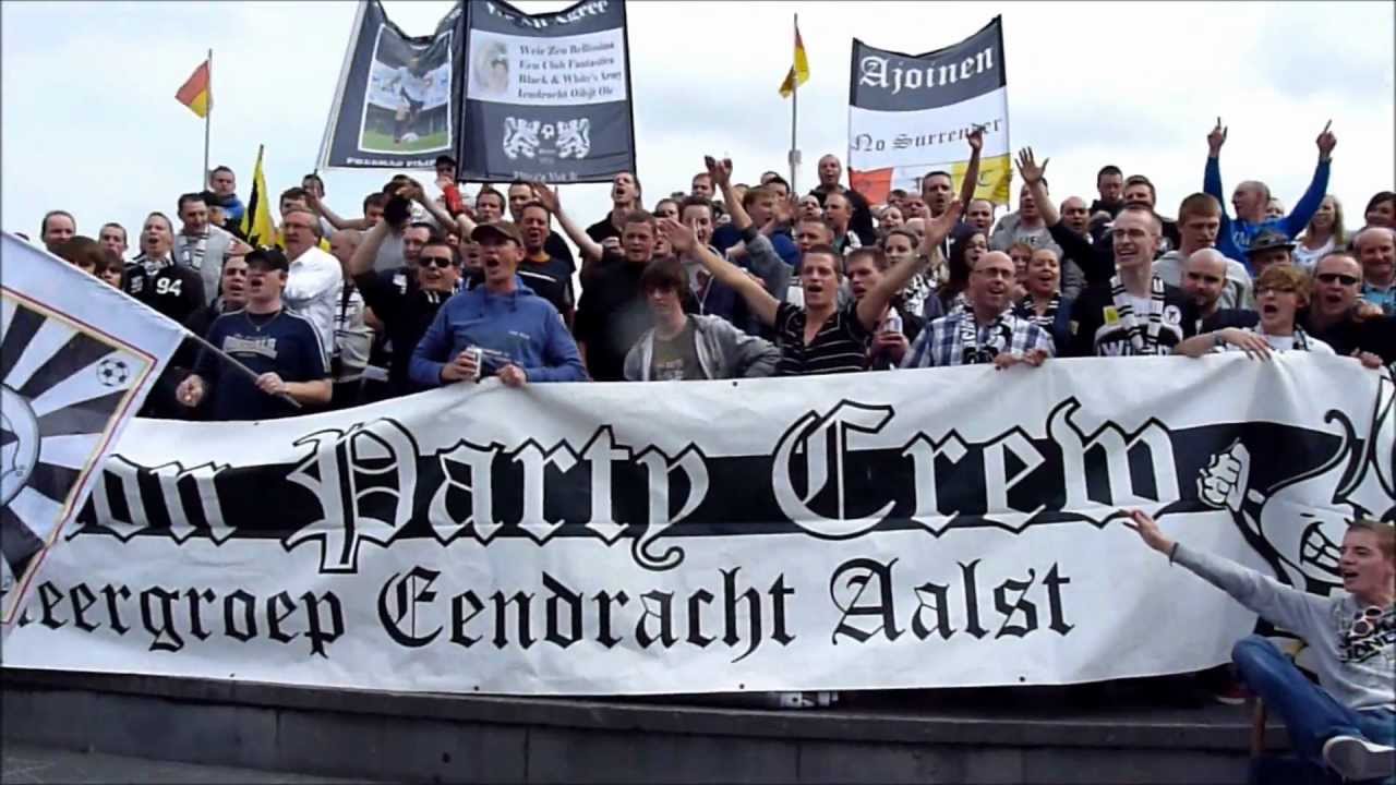 KV Oostende   Eendracht Aalst Sfeerbeelden treinreis 16 09 2012