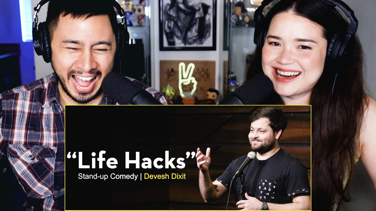 DEVESH DIXIT | Life Hacks | Stand Up Comedy | Reaction by Jaby Koay & Achara Kirk!