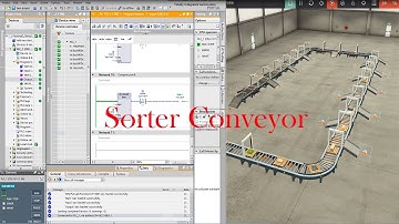 Sorter Conveyor by QR Code Scanner (TIA Portal)  #07