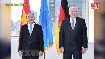 Chủ tịch nước Nguyễn Xuân Phúc tiếp Tổng thống Đức