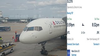 *[FULL FLIGHT JOURNEY!]* Delta Air Lines #2378, 1998 Boeing 757-232(WL), ATL-JFK!