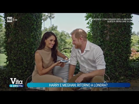 Video Harry e Meghan tornano nel Regno Unito - Vita in diretta 21/08/2026