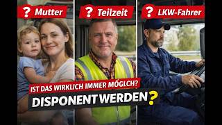 Dispo-Job Für Fahrer? Als Minijob? Von Zuhause?