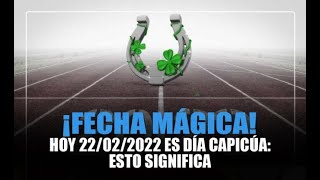 22/02/2022: La fecha capicúa