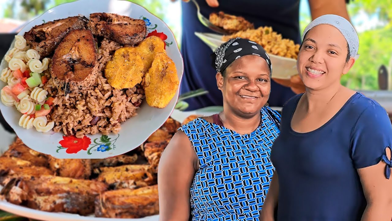 🔥 Moro de Habichuelas Rojas y Pescado Frito 😍🍛 | Del Fogón al Patio – ¡Sabor Dominicano!
