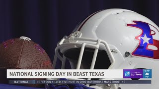 National Signing Day takes place in East Texas high schools
