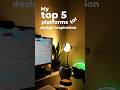 My top 5 platforms for design inspiration