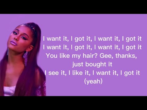 Ariana Grande - 7 rings (Lyrics) - YouTube