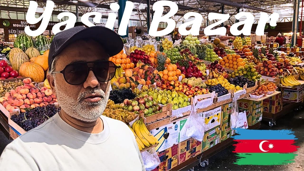 Exploring Local Bazaar of Baku Azerbaijan 🇦🇿🇦🇿