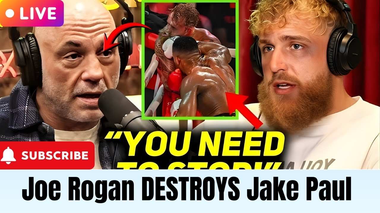 Joe Rogan DESTROYS Jake Paul For Going BANKRUPT Af