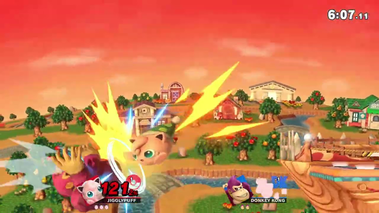 Edgeguarding tutorial but it's just a game