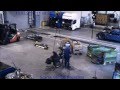 Scania Vehicle Recycling - Chassis dismantling in 10 minutes