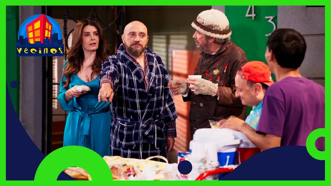 El llamado del amor y la música para la barriga | Vecinos 1/5 C4 T15 | Distrito Comedia