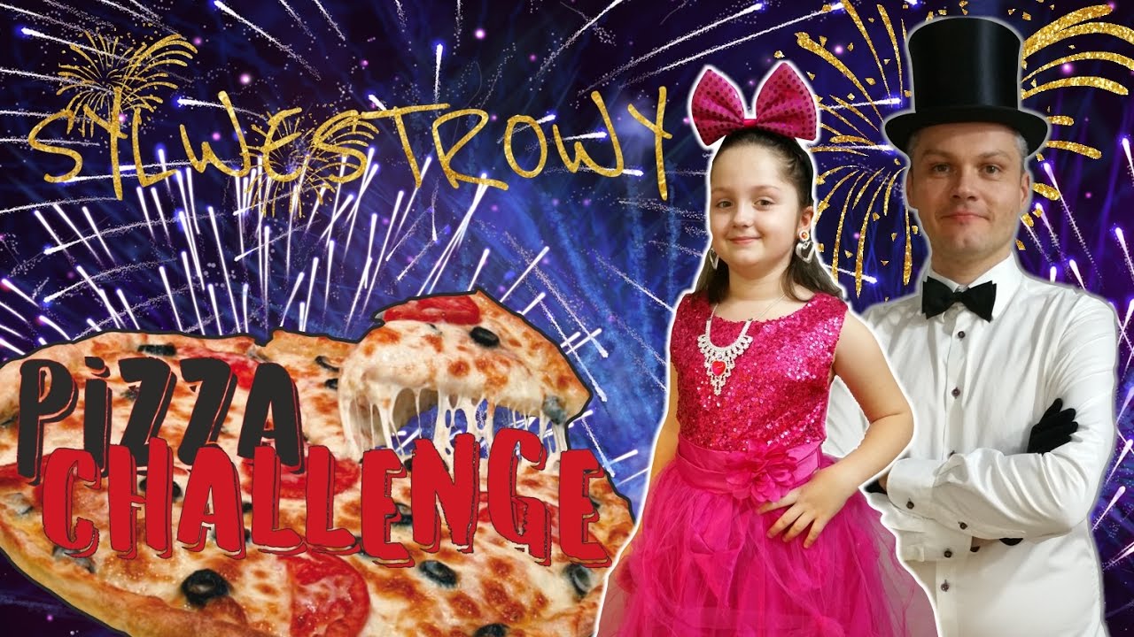 SYLWESTROWA 🍕🍕🍕 PIZZA CHALLENGE - OSTATNI FILM 😱