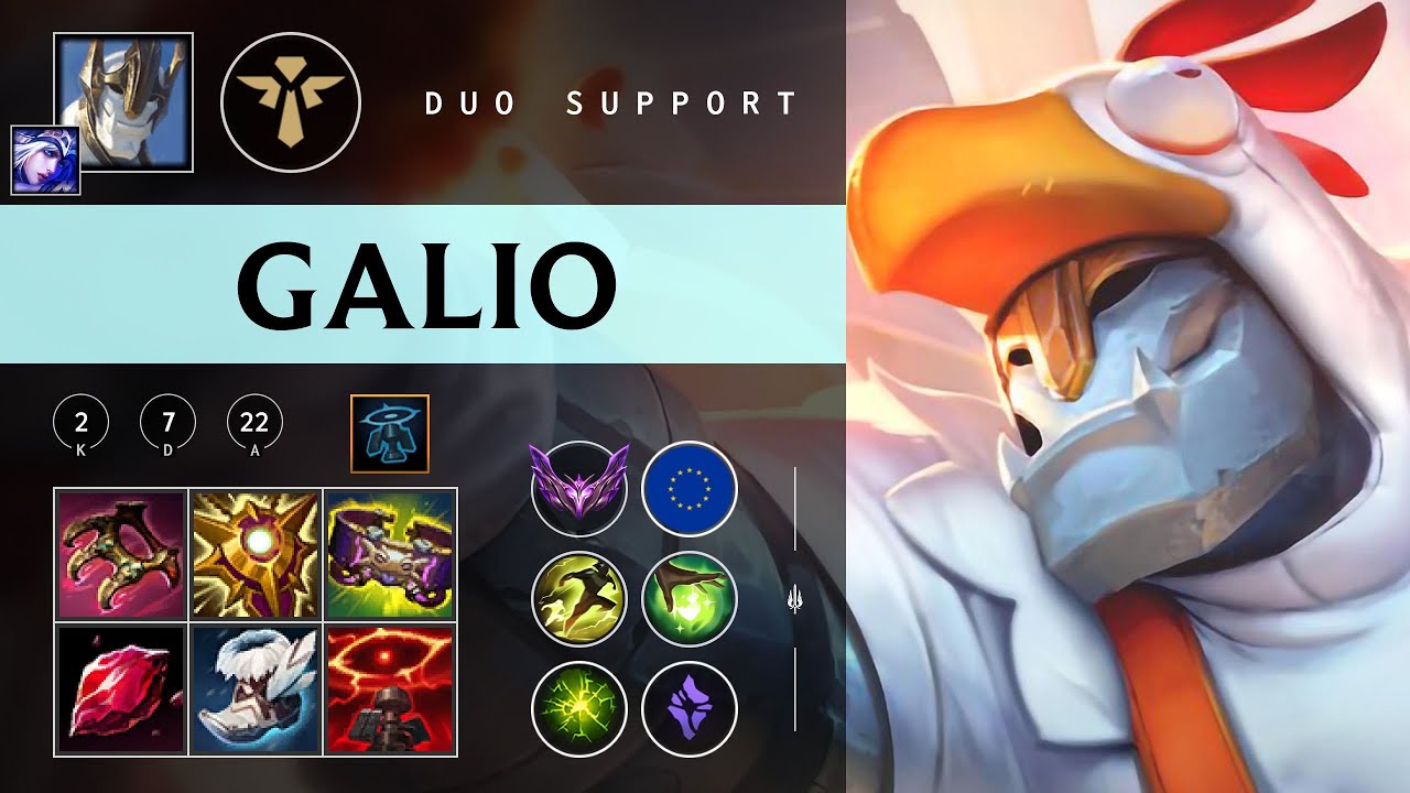 Galio Support vs Rell - EUW Master Patch 26.01