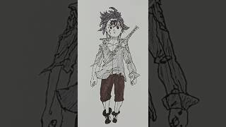 Speed Drawing Stick Man Meliodas