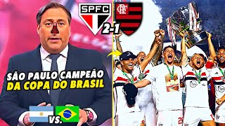 TV ARGENTINA FALOU DO SÃO PAULO CAMPEÃO DA COPA DO BRASIL