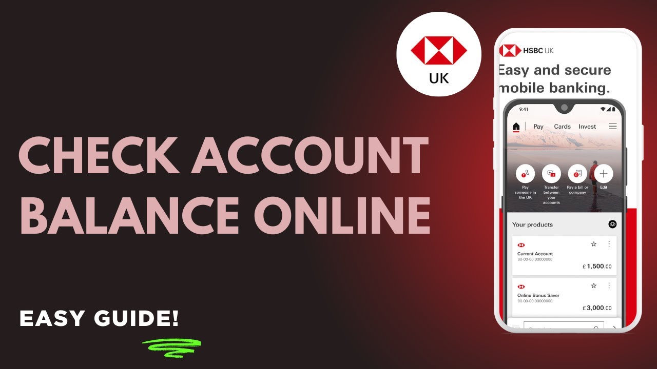 How to Check HSBC Account Balance Online