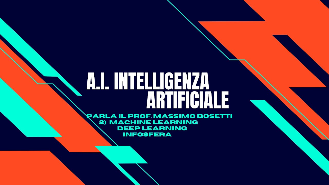 INTELLIGENZA ARTIFICIALE - MACHINE LEARNING, DEEP LEARNING E INFOSFERA ...