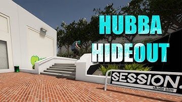 Hubba Hideout IRL Tricks in Session -  Map Showcase
