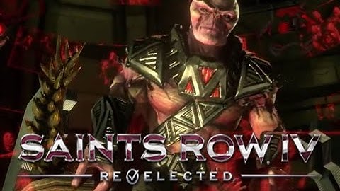 Saints Row 4-Zinyak Boss Battle