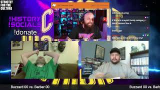 CWT Trivia Buzzard vs Barber! !history !socials !donate
