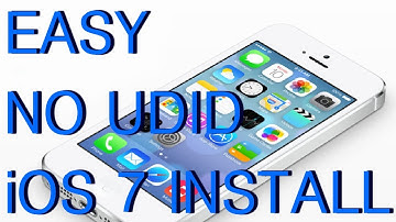 HOW TO INSTALL iOS 7 Beta FREE NO UDID ACTIVATION OR DEVELOPER ACCOUNT IN 1 MINUTE