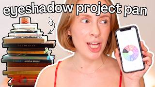 no pan left behind update: using EVERY pan of eyeshadow in 2025