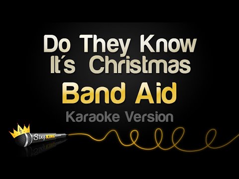 Band Aid Do They Know It S Christmas Karaoke Version Youtube