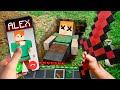 Minecraft in real life pov herobrine vs alex in minecraft real pov animation skreeper