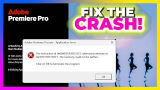 Celebrity Premiere Pro Crash - Possible Fix – Stop "Memory Could Not Be Written" Application Error Wealth