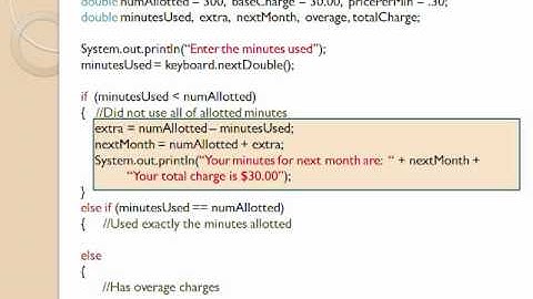 3 -- Decision Structures -- Blanton