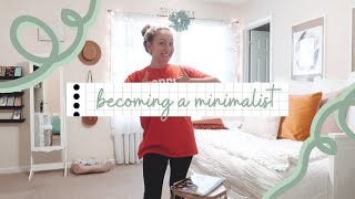 watch me become a minimalist! de-cluttering my college apartment by Allie Merwin 3,832 views 3 years ago 10 minutes, 11 seconds