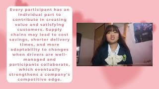CHAPTER 4: Drivers and Participants of Supply Chain Management SCM 206 Reflection Video
