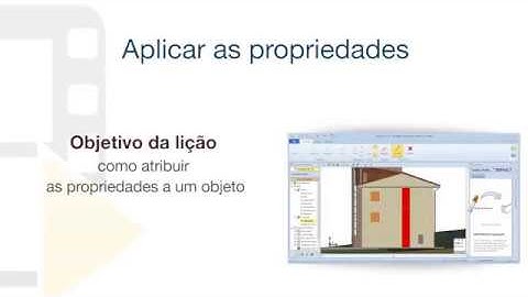 Vídeo Tutorial Edificius - Aplicar as propriedades a um objeto - ACCA software