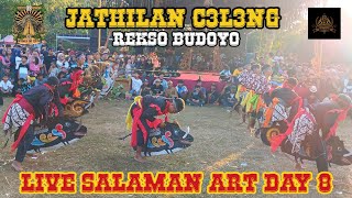 🔥🔥FULL BAR BAR||JATHILAN C3l3NG NUSUPAN SALAMAN LIVE SALAMAN ART DAY 8