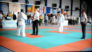 massimo reale karaté "3 BORDERS CUP" LA CALAMINE 2011 screenshot 4