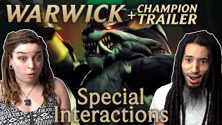 Arcane fans react to Warwick Special Interactions & Eye Of The Beast Trailer | League Of Legends