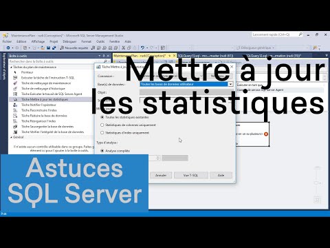 SQL Server Maintenance Plan: Updating Statistics
