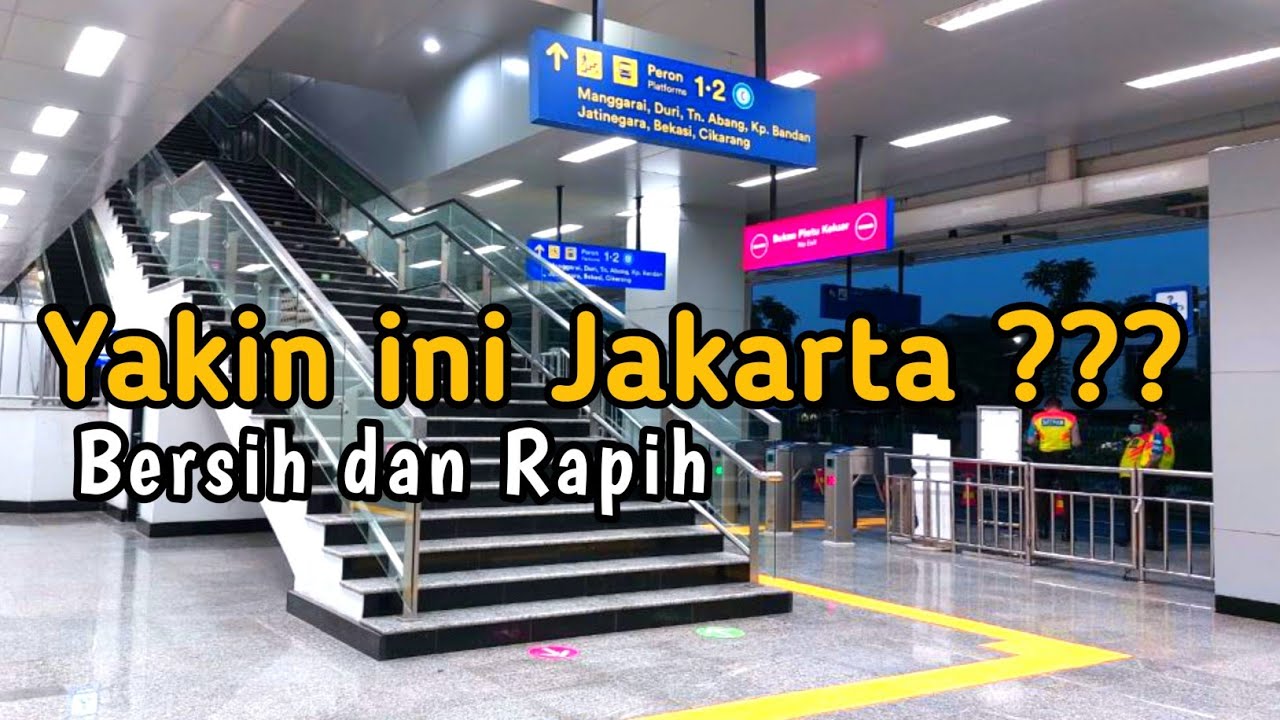 Stasiun Matraman - Serasa di Singapore