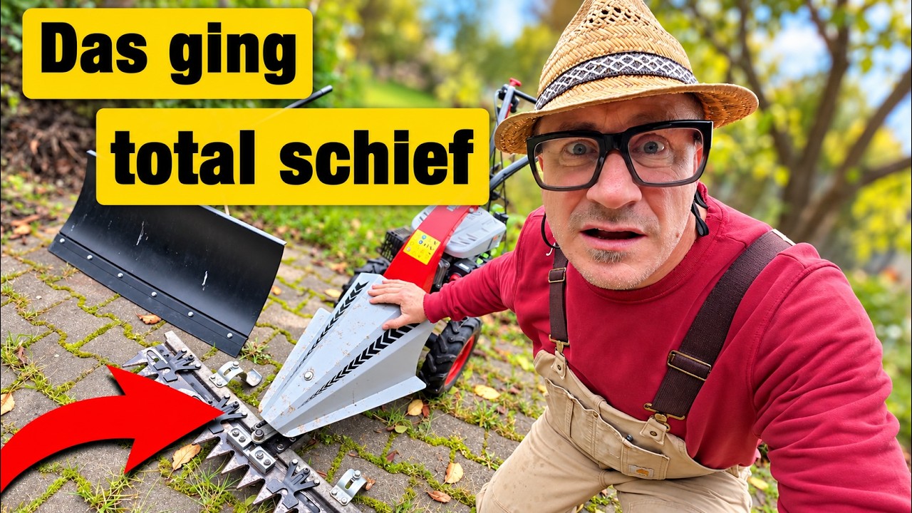 Ich gebe auf: Dieser Balkenmäher wird jetzt verschenkt!