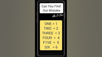 Can You Find Out Mistake? Math riddle #shorts