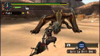 MHFU ~ Tigrex Training (Hunting Horn)
