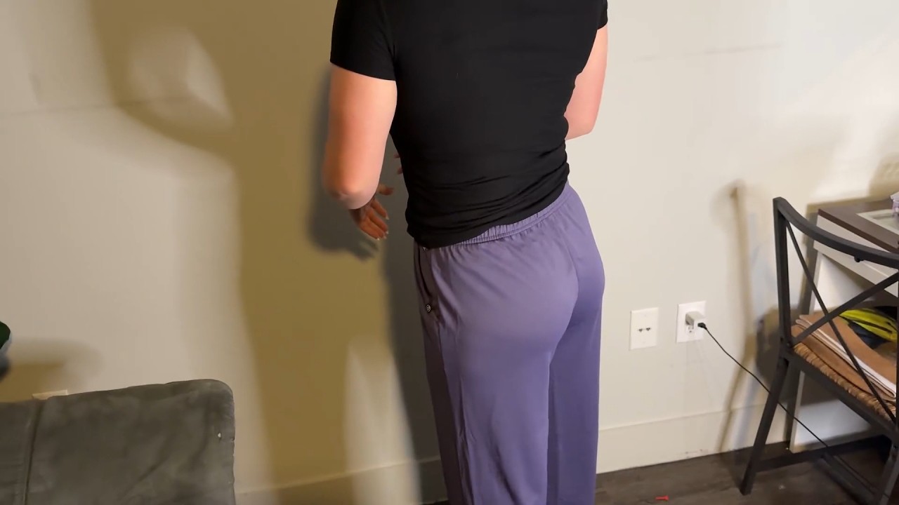 Unbelievably Comfy Purple Sweatpants Try On & Review